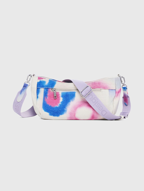 Crossbody bag with multicolor print - 3