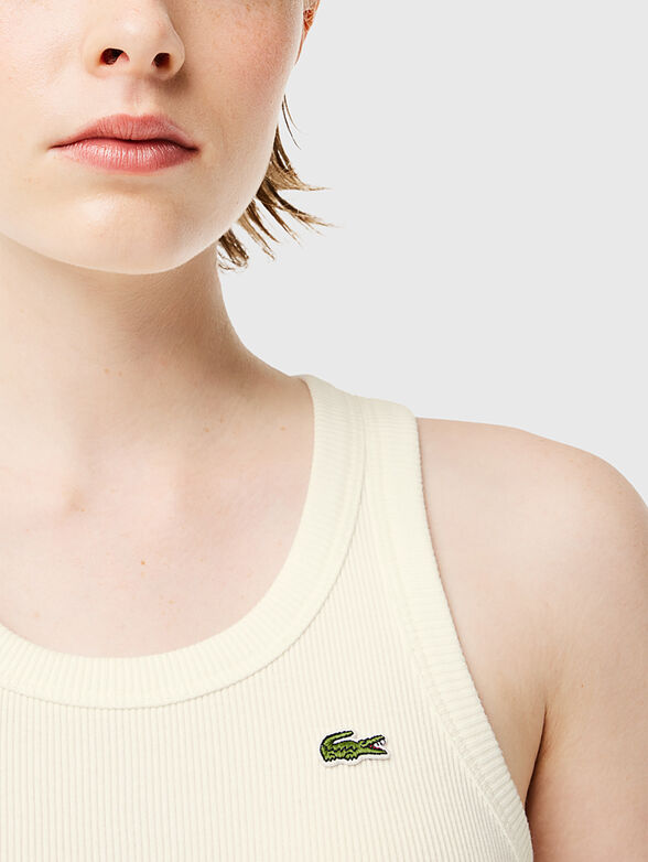 Black cotton top - 4