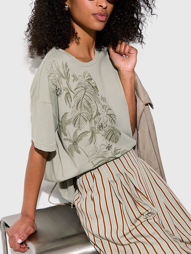 T-shirt with rhinestones - 5