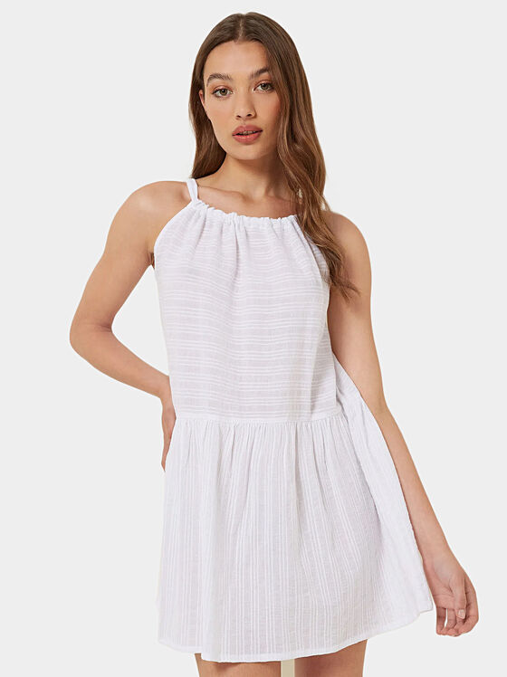 Бяла рокля SUMMER GLAM - 1