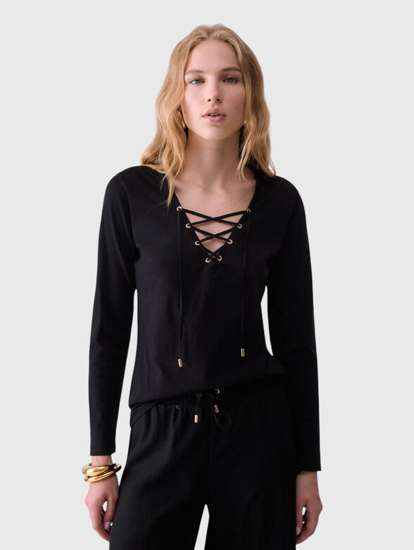 Black blouse - 1