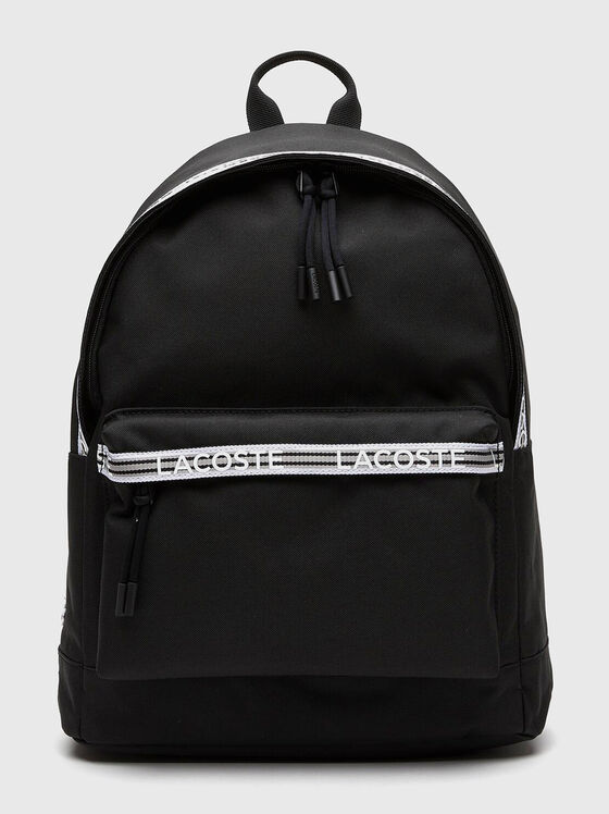 Black backpack with logo​ - 1