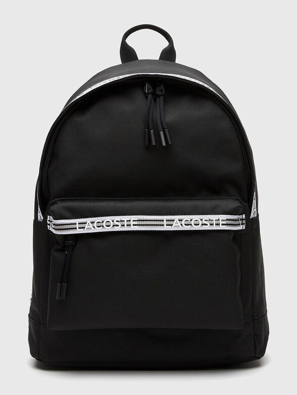 Black backpack with logo​ - 1