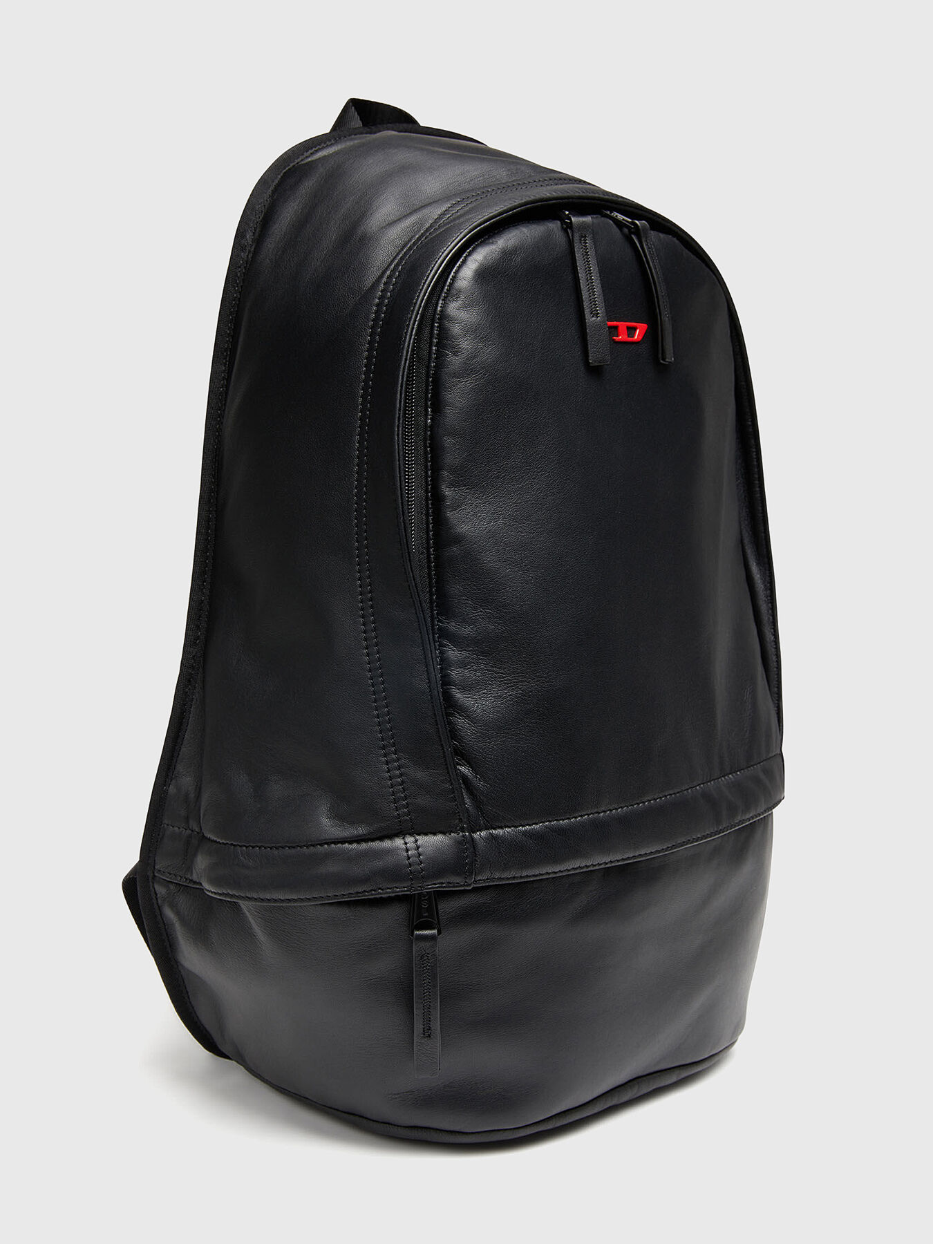RAVE leather backpack with logo brand DIESEL