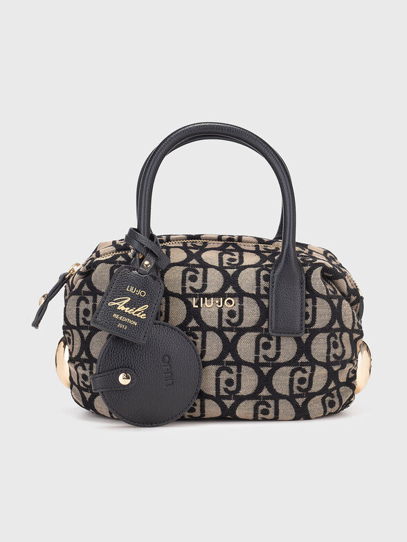 Small bag with monogram logo print - 1