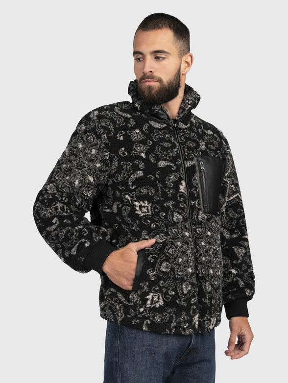 Jacket with contrasting details  - 1