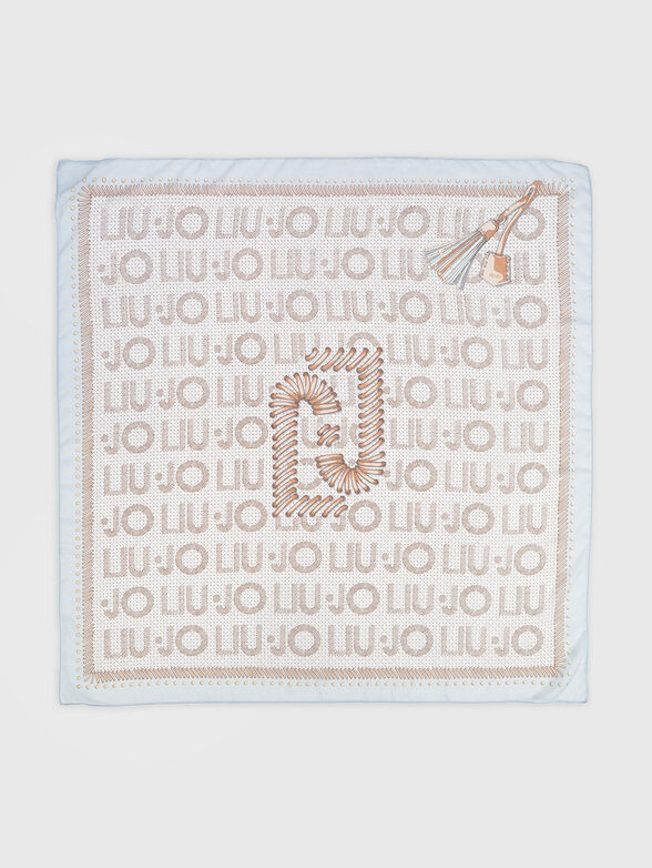 Scarf with 4G logo print - 2