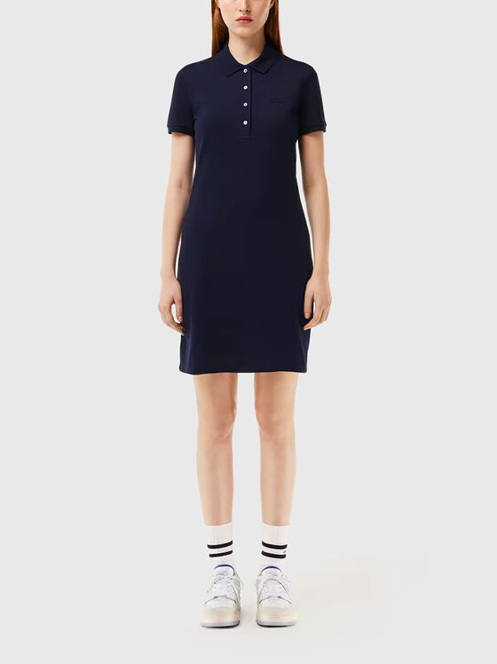 Piqué polo dress - 1