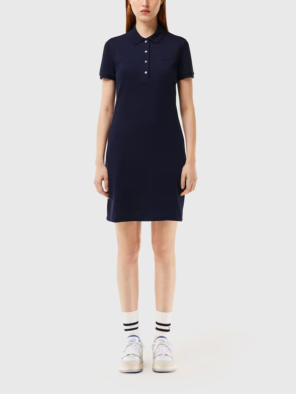 Piqué polo dress - 1