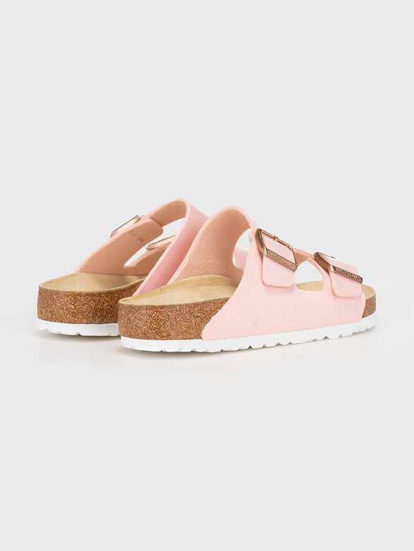 ARIZONA slippers  in light pink color - 3