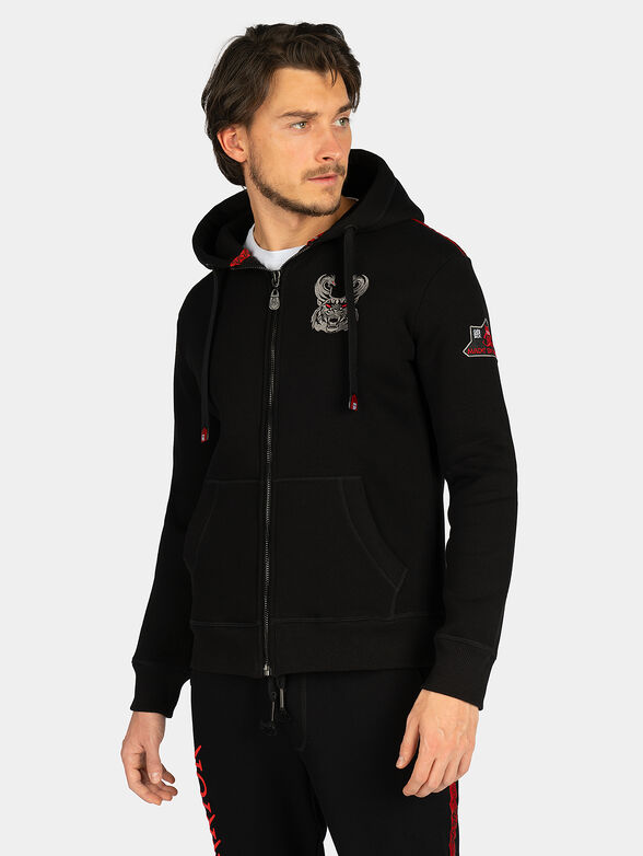 Sweatshirt with maxi print - 1