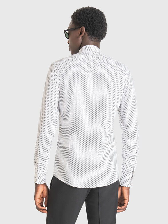 NAPOLI slim shirt with print - 2