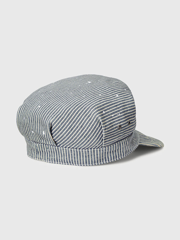 Striped railroad cap - 2