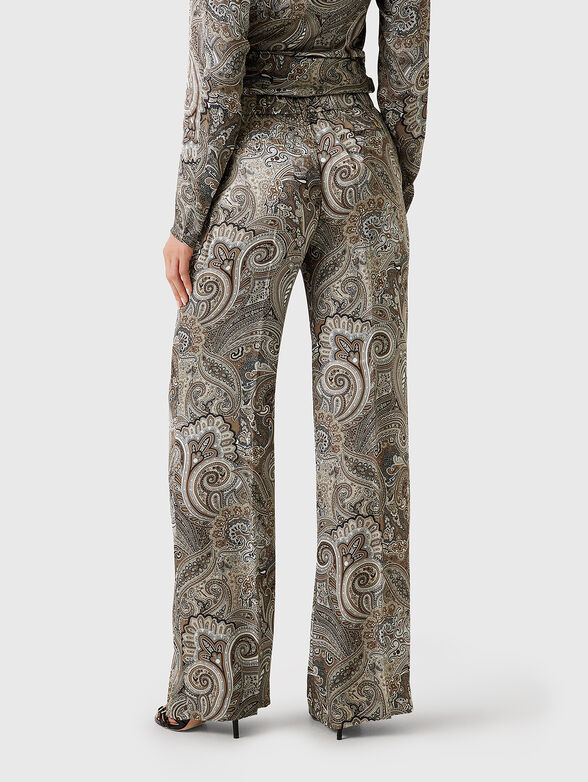 LOREDANA trousers with accent print - 2