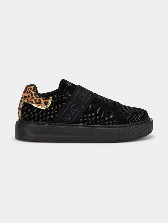 KYLIE Sneakers with brocade accents - 1