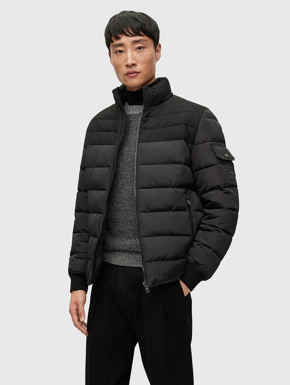 Black padded jacket - 1