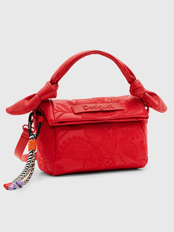 Small bag with floral embroidery  - 4