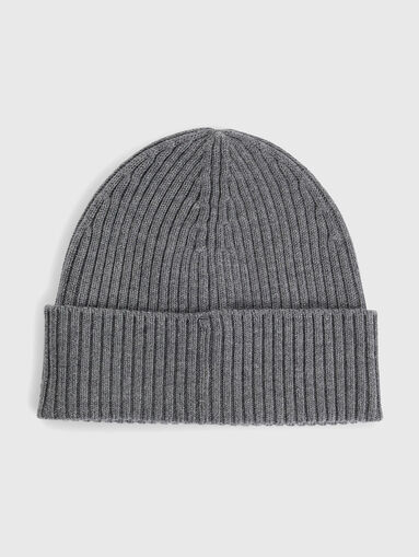 Knitted wool hat - 3