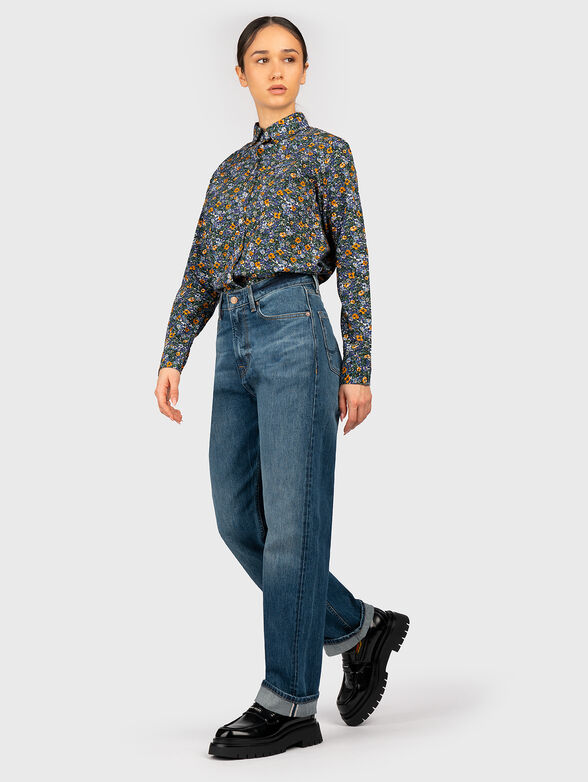 IDALIA shirt with floral print - 1