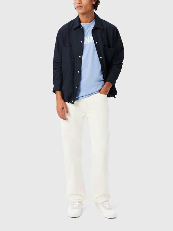 Light blue cotton T-shirt - 2