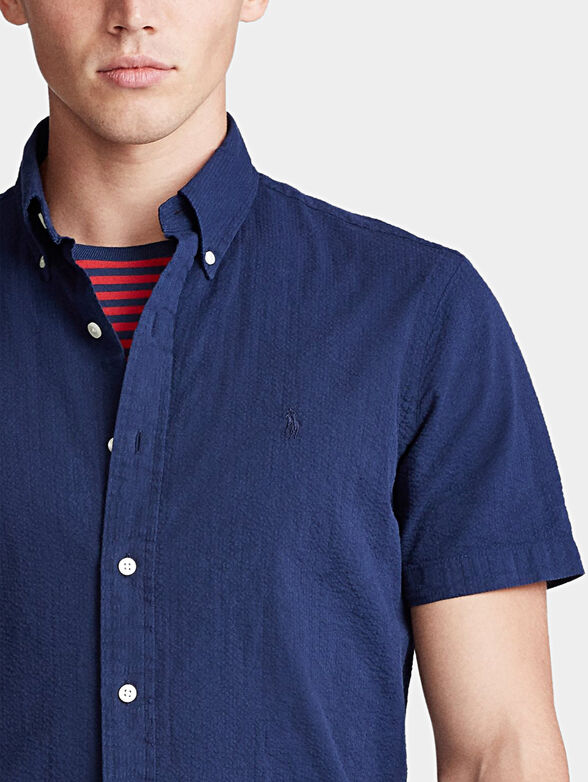 Shirt with short sleeves - 4