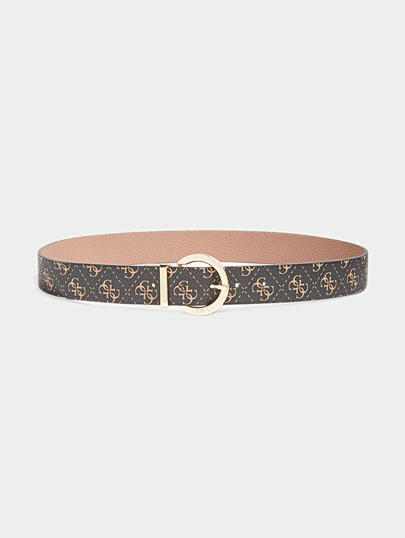ALBY Reversible belt with logo print - 2
