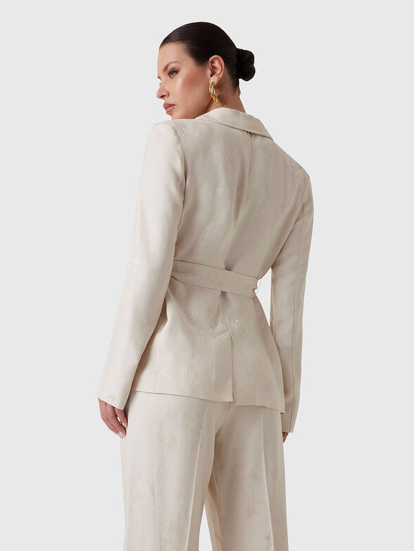 WHITNEY blazer with floral motifs - 2