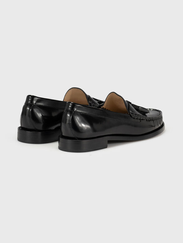LOTTIE TASSEL leather loafers - 3