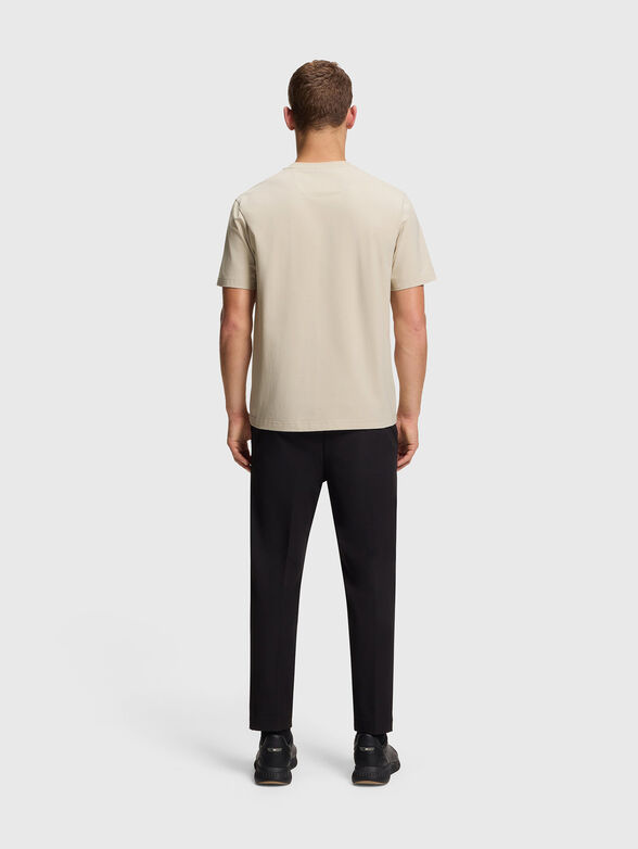 T-shirt with embossed logo  - 3