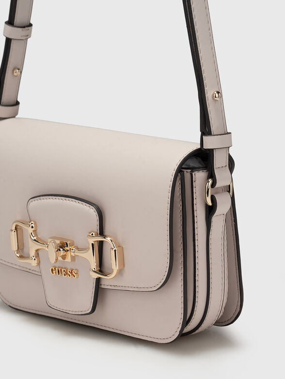 JANIE crossbody bag with logo detail  - 5