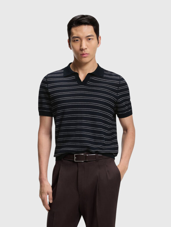 Knitted polo-shirt - 1