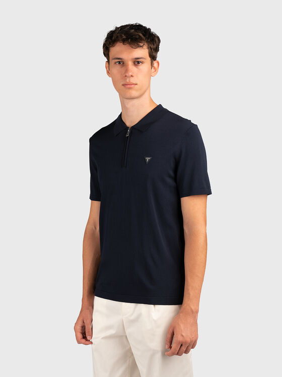 Black polo shirt - 1