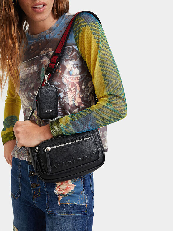 Crossbody bag with embossed logo - 2