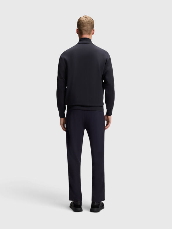 Sweatshirt with jacquard trim - 3
