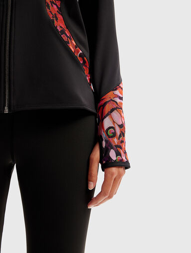 Sport sweatshirt with zip  - 5