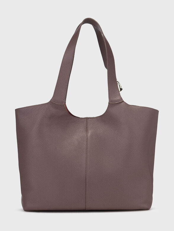Big leather bag with logo - 2