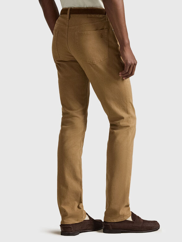 Slim beige trousers - 2