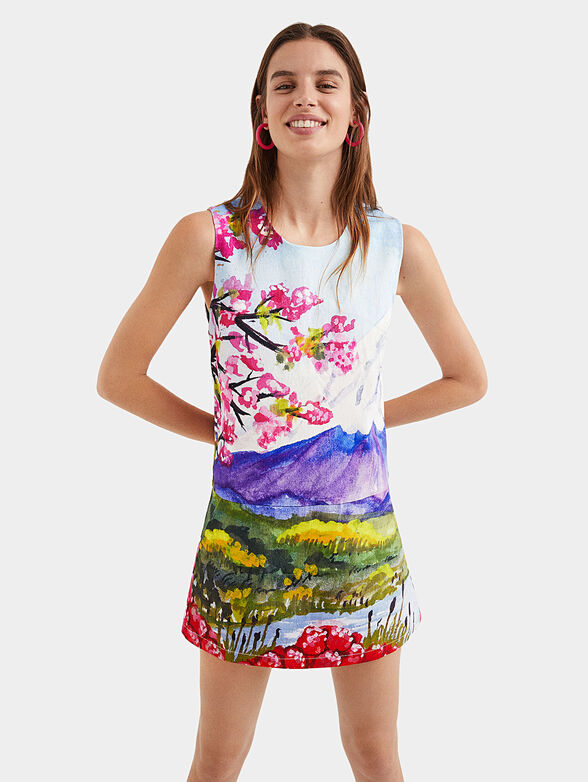 Jumpsuit with Japanese motifs - 1