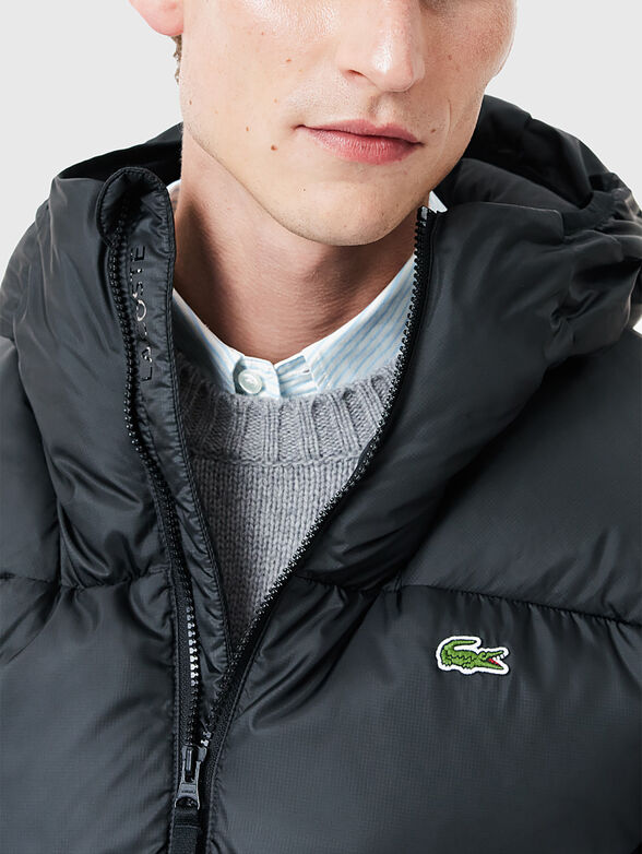 Black jacket with hood - 4