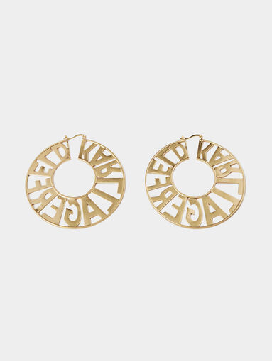 K/LETTERS EXTRA LARGE Earrings - 3