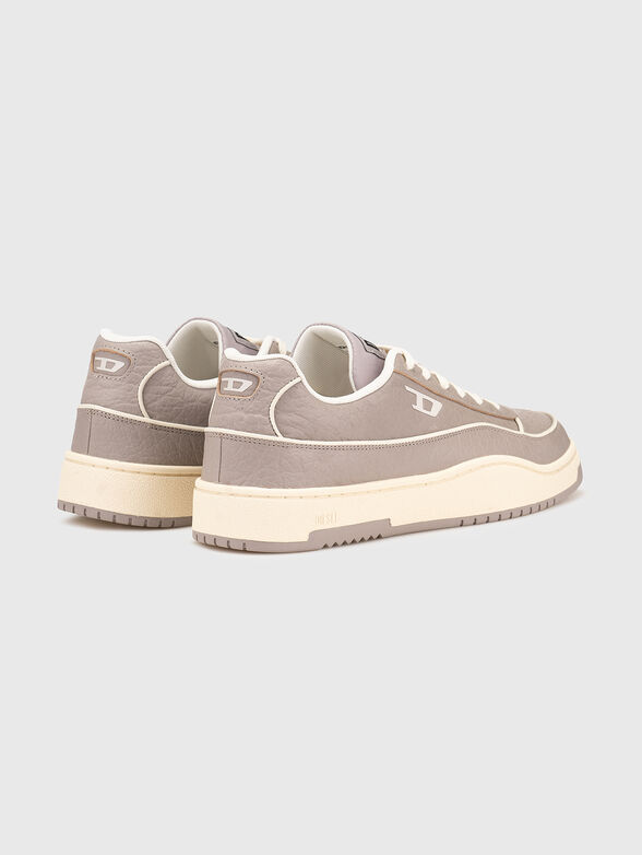 S-TRACKER-D textured leather sneakers - 3