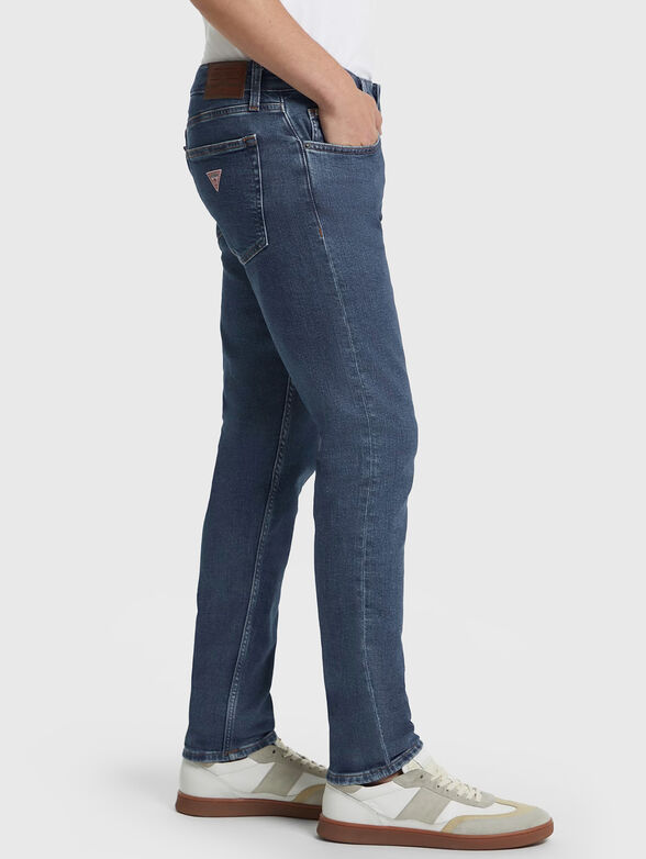 Skinny jeans in blue color - 3