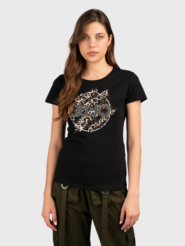 T-shirt with animal print - 1