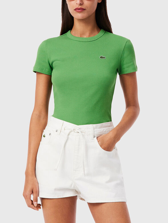 Cotton slim T-shirt - 1