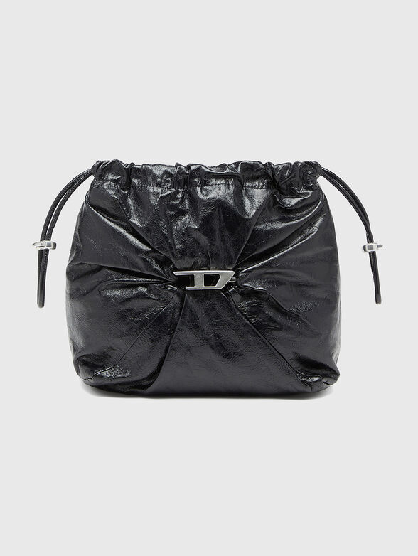 SCRUNCH-D small leather bag with logo - 1