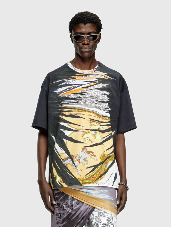 T-BOXT-R25 T-shirt with oval neckline - 1