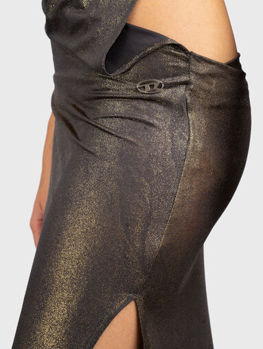 D-KARAM maxi dress with halter neckline - 5