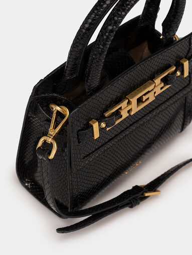 CRISTINA small bag with snake texture - 5