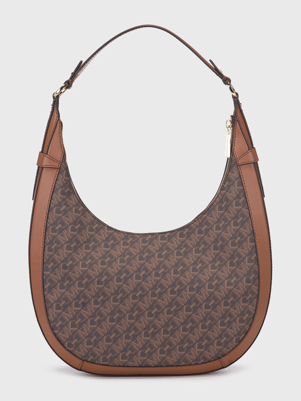 Hobo bag with monogram logo design - 2