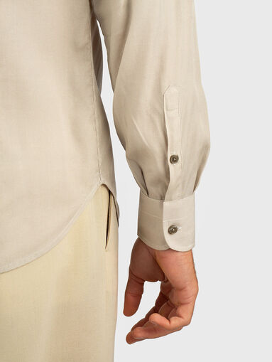 Long leeved shirt with logo embroidery - 5